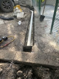 Drainage Job By ED Land Service