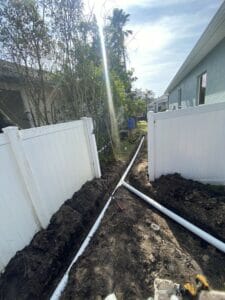 Drainage system replacement